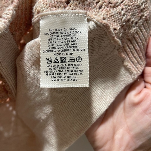 Moth by Anthropologie Pointelle Stitch Cardigan - Picture 6 of 6